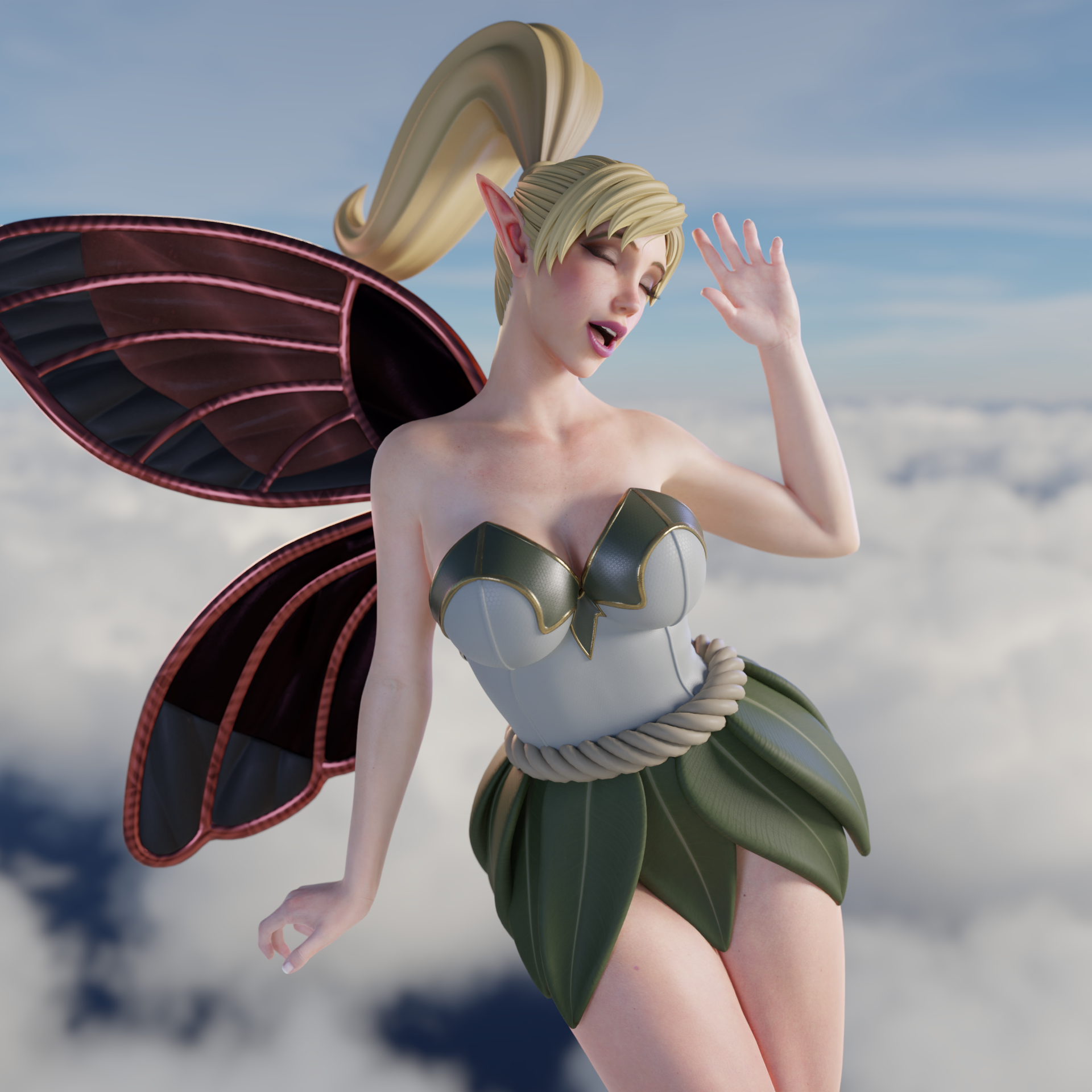 Petal - Fairy of Ditz - presupported - QB Works